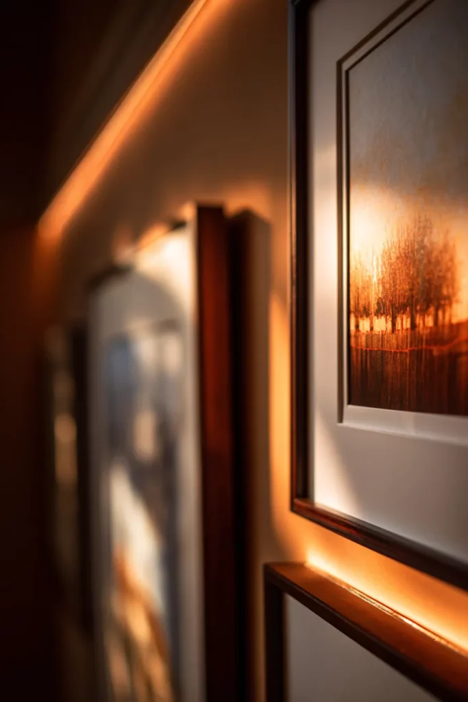 Art Lighting Setup Detail