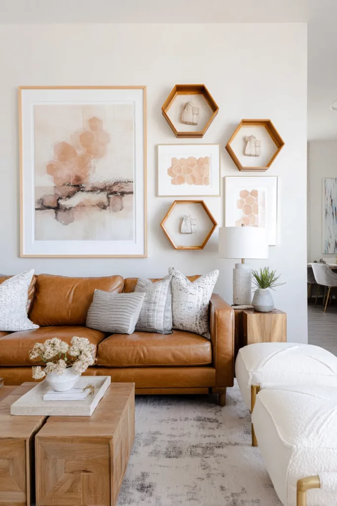 Balanced Asymmetrical Gallery Wall