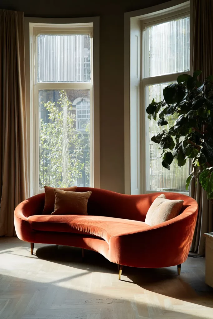 Curved Biomorphic Furniture Showcase