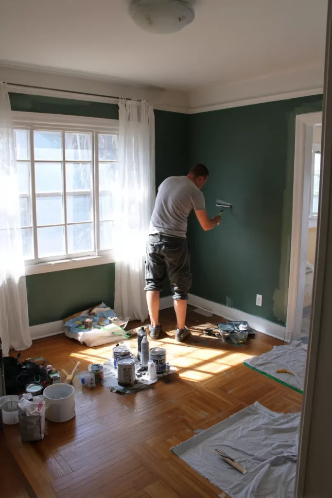 DIY Painting Process