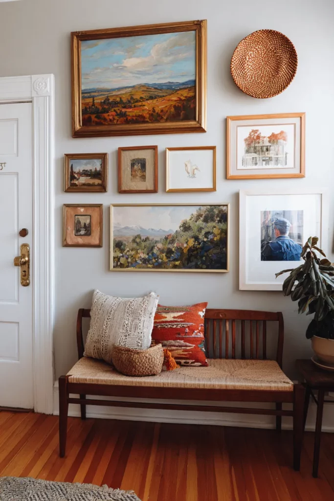 Eclectic Personalized Gallery Wall