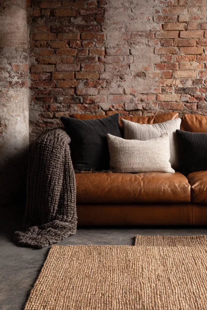 Exposed Brick and Textural Layering