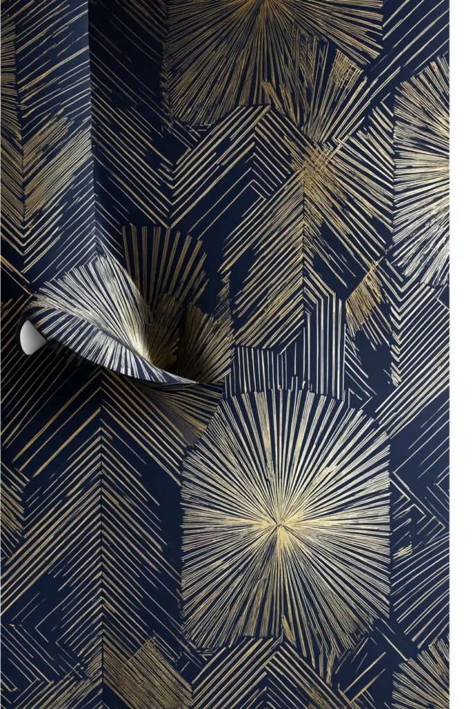 Geometric Wall Pattern Detail