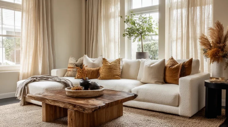 Layered Textures in Modern Interior