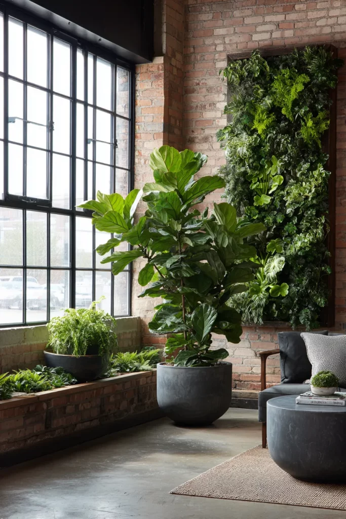 Loft Living with Greenery
