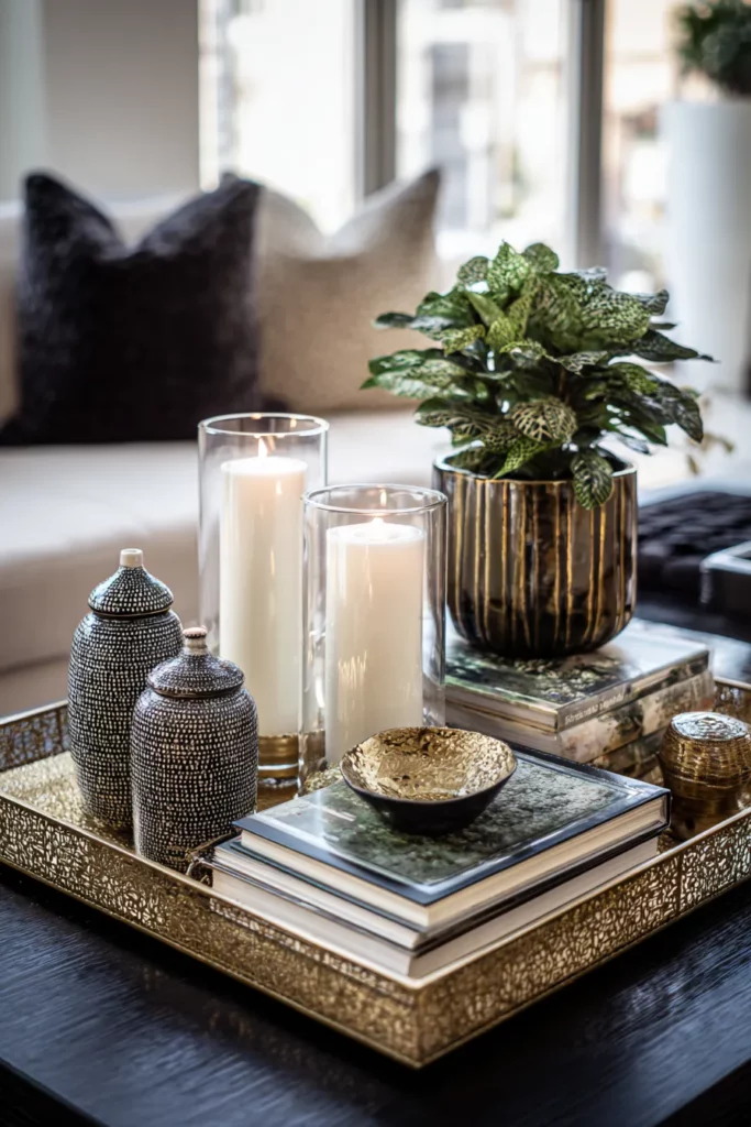 Metallic Accents Styling