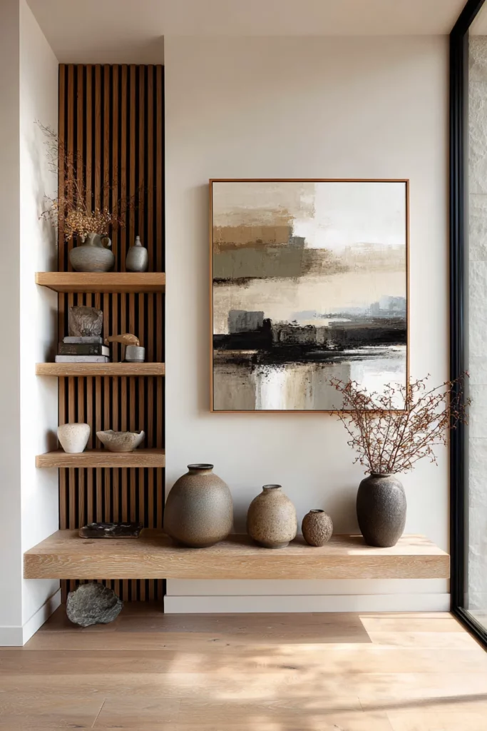 Minimalist Wall Art Display