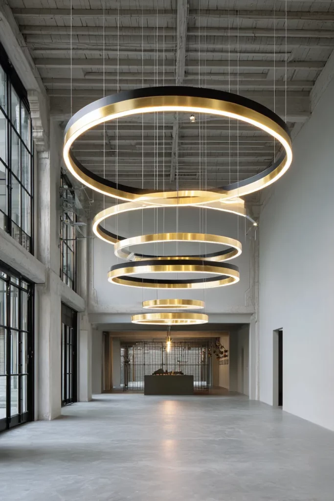 Modern Minimalist Geometric Fixture