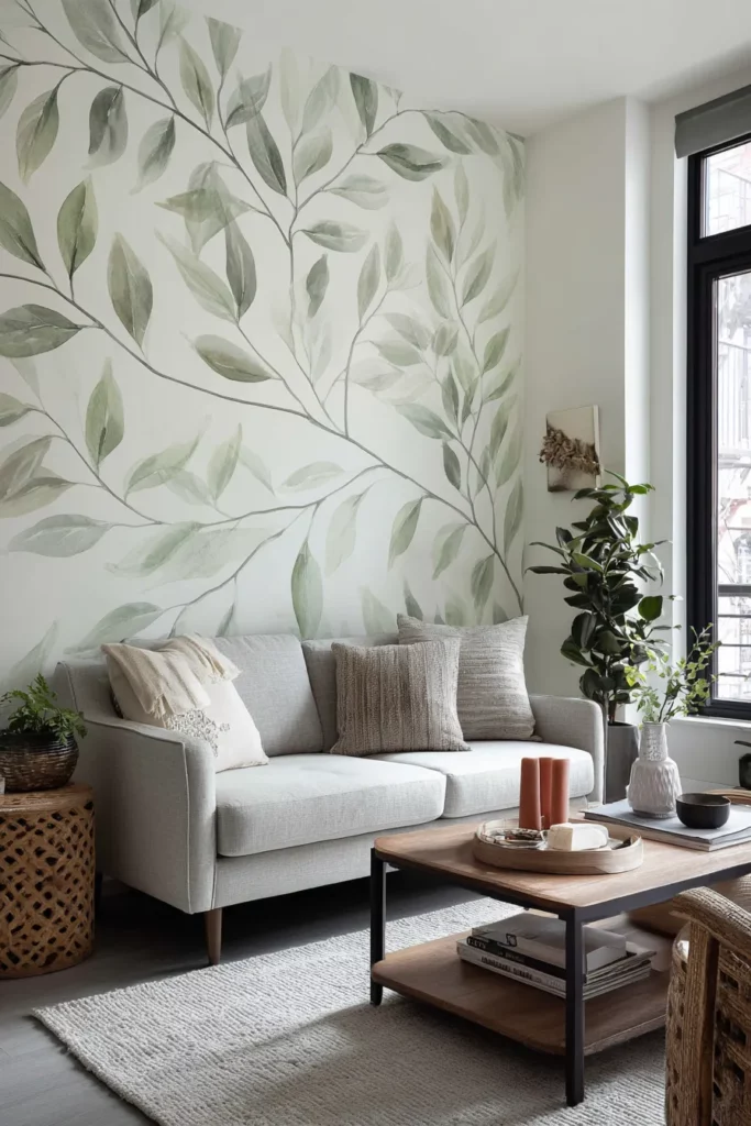 Mural Wallpaper Focal Point
