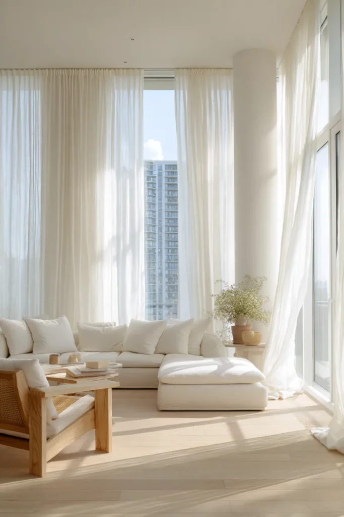 Natural Light & Sheer Curtains