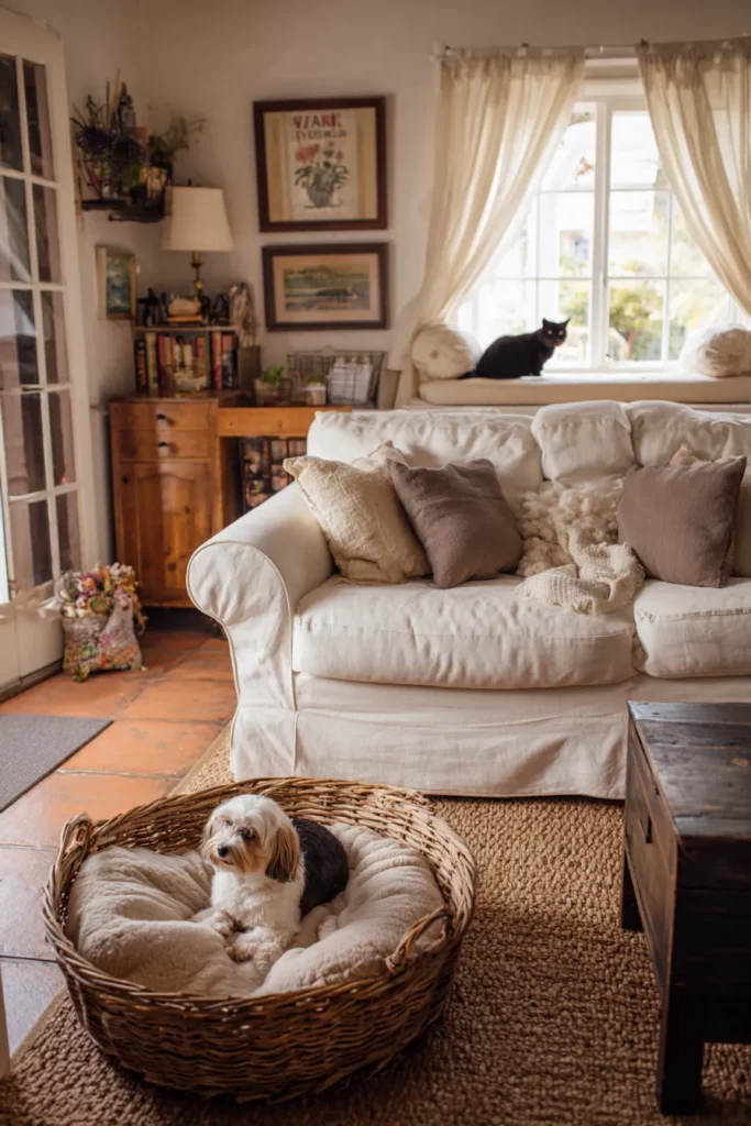 Pet-Friendly Cottage Setup