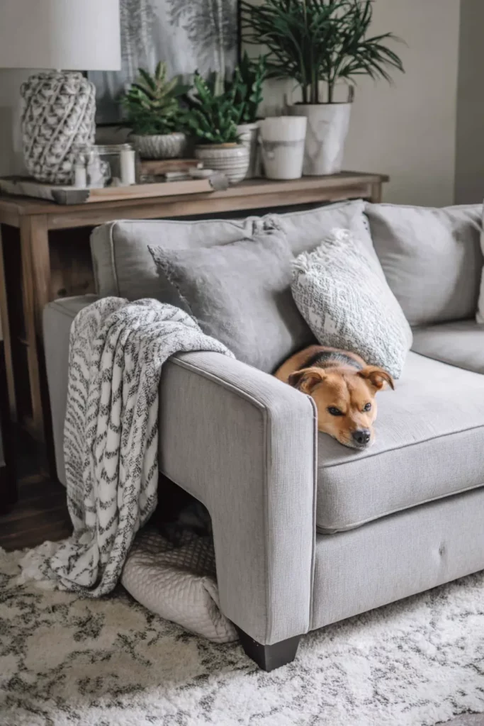 Pet-Friendly Living Room