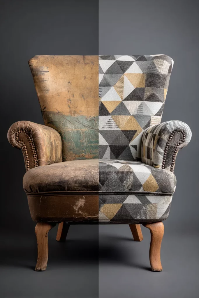 Refurbished Vintage Chair