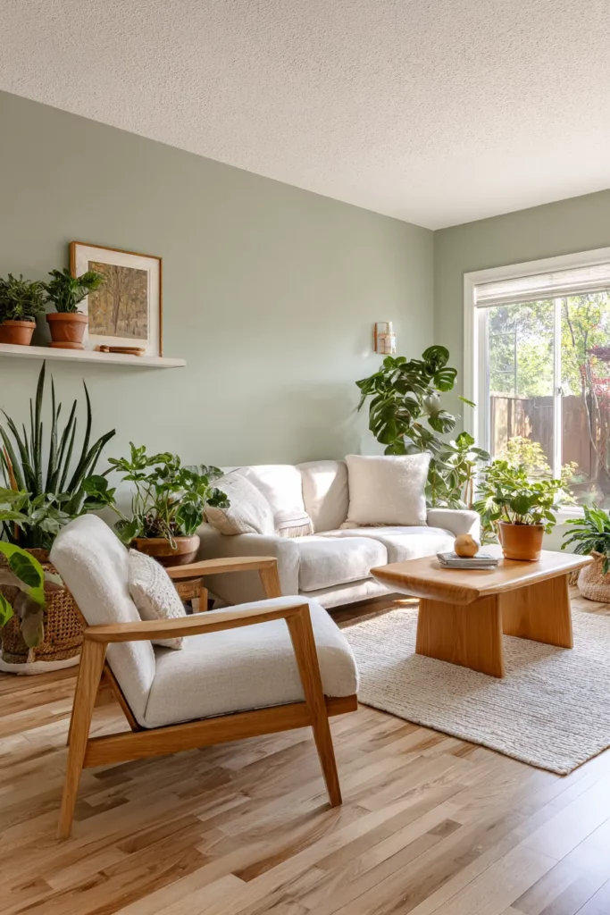 Sage Green Living Space