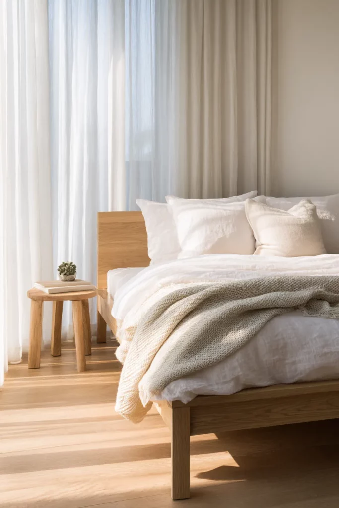 Scandinavian Minimalist Bedroom
