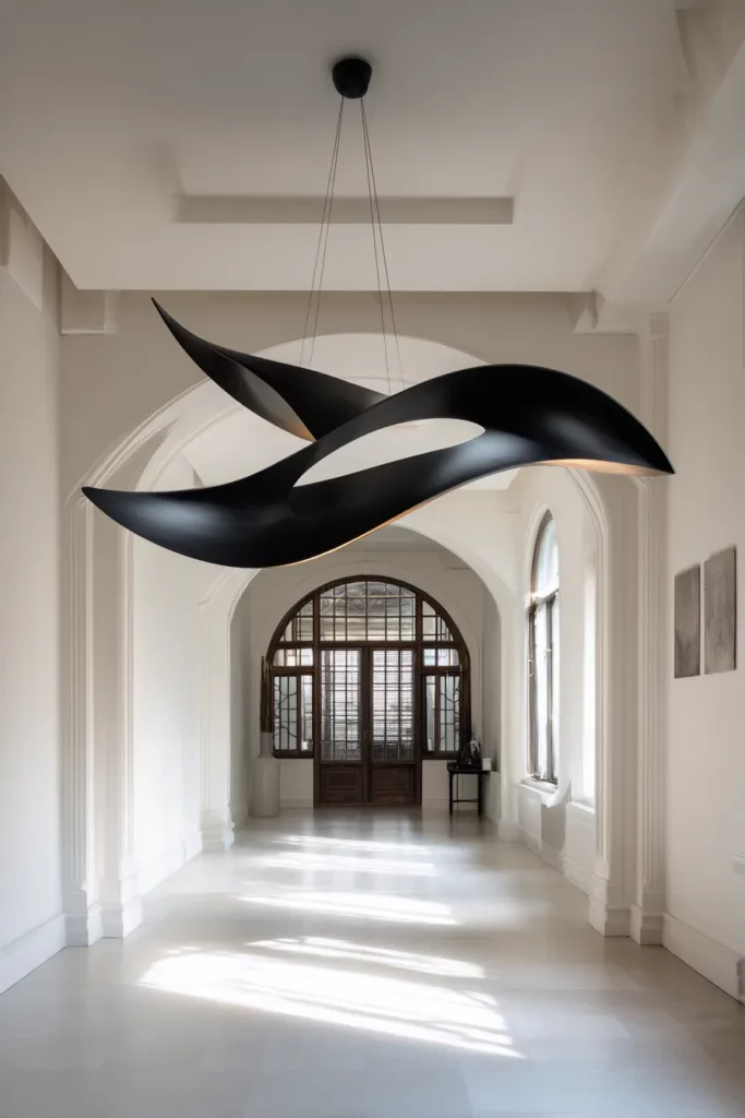 Sculptural Statement Pendant