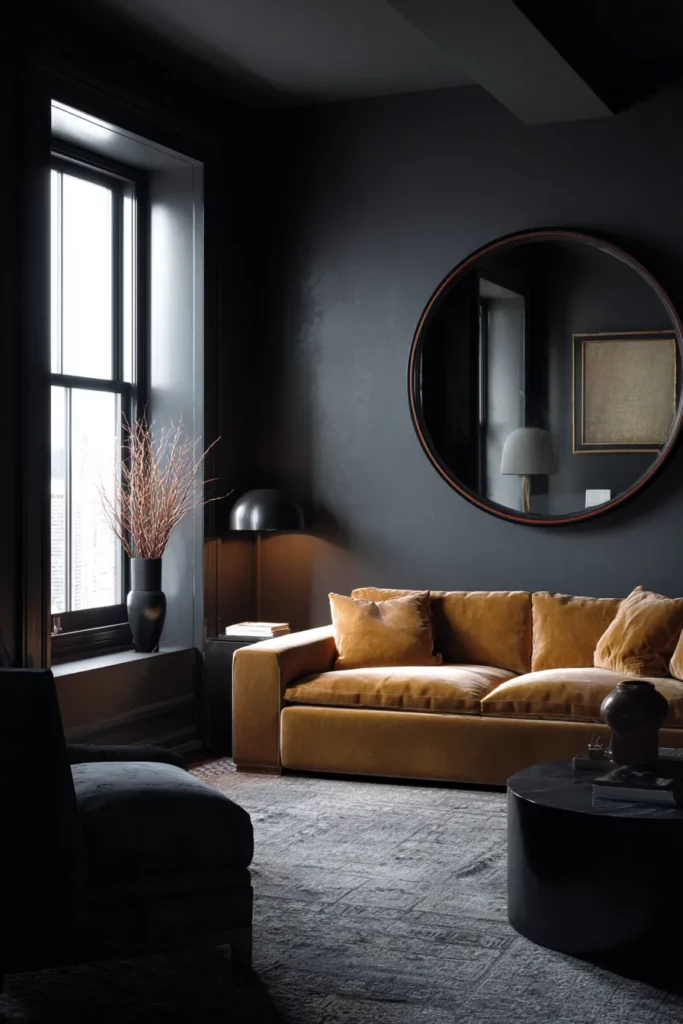 Small Dark Moody Space
