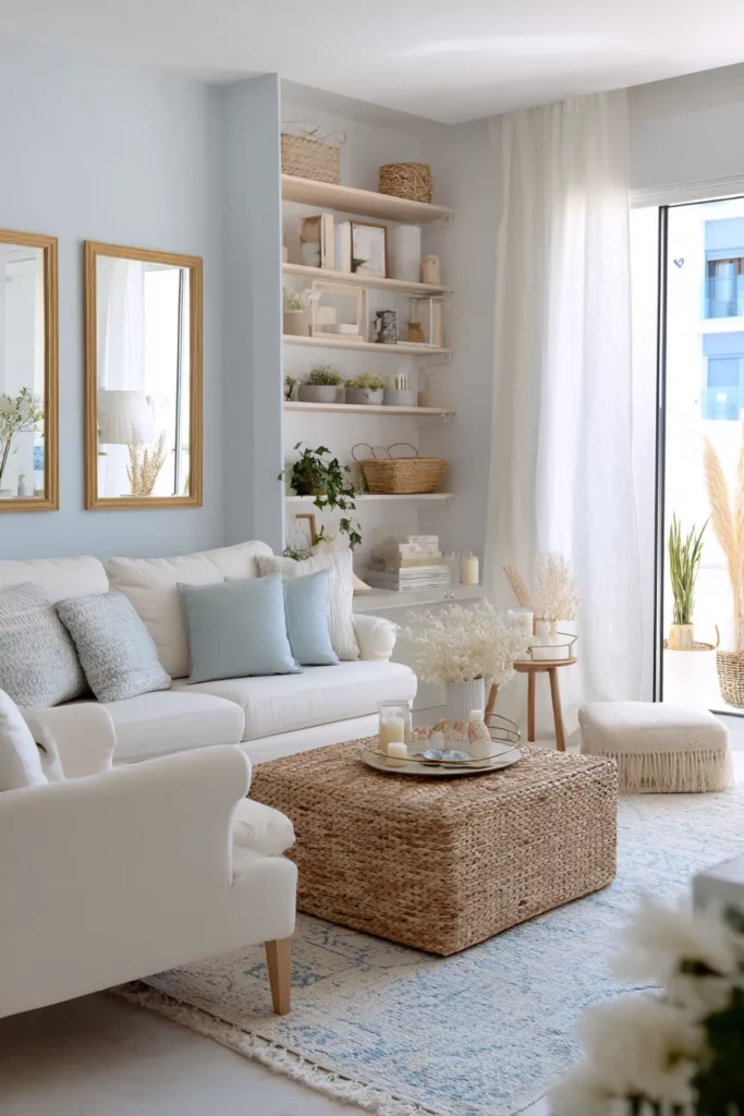 Small Space Coastal Living Room