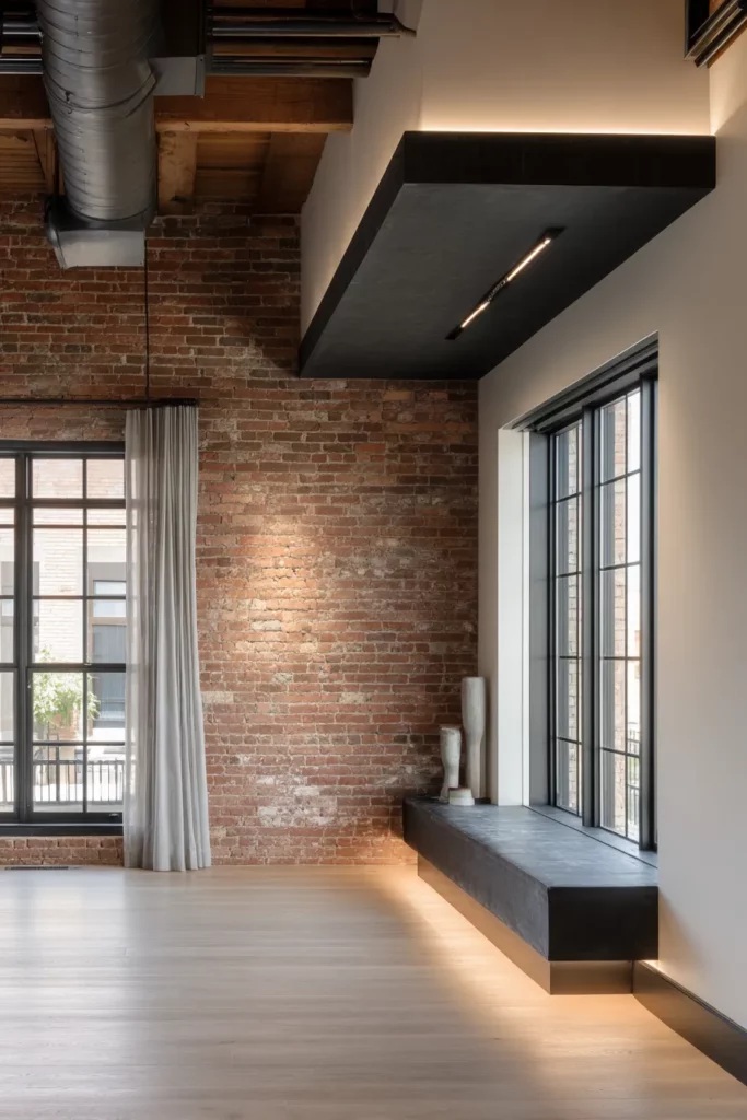 Smart Industrial Living Room