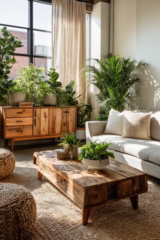 Sustainable Eco-Friendly Living Room