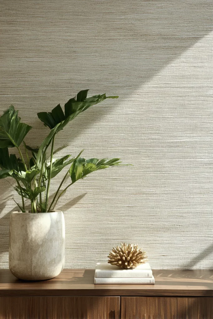 Textured Wall Living Room Detail