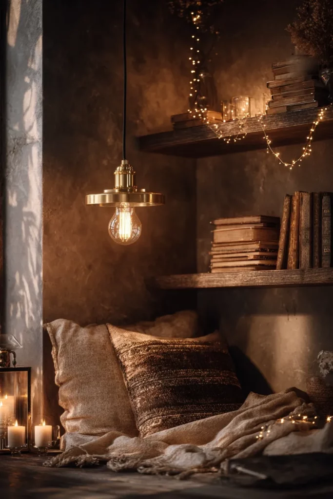 Warm Cozy Lighting Ambiance