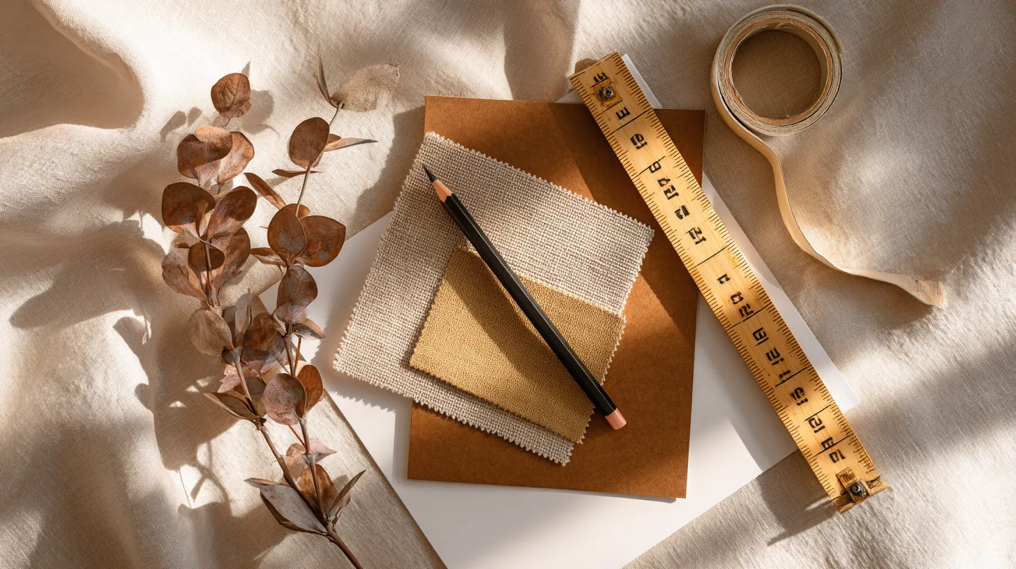 Budget Decor Planning Flatlay