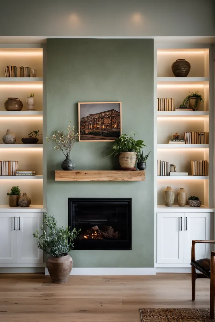 Built-In Alcove Storage