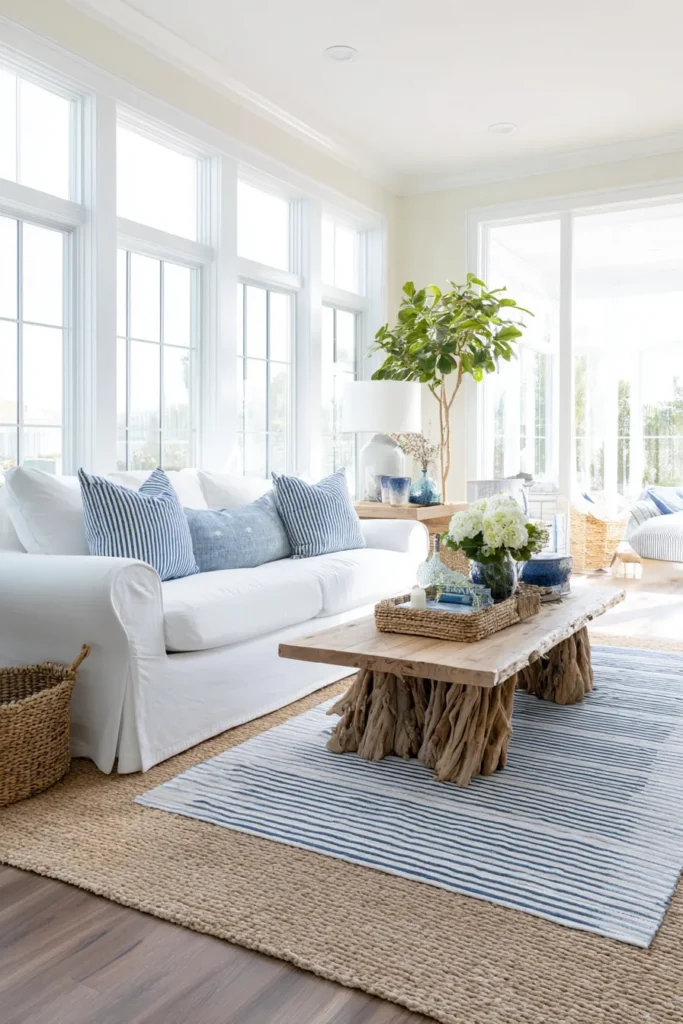 Coastal Living Room Layers