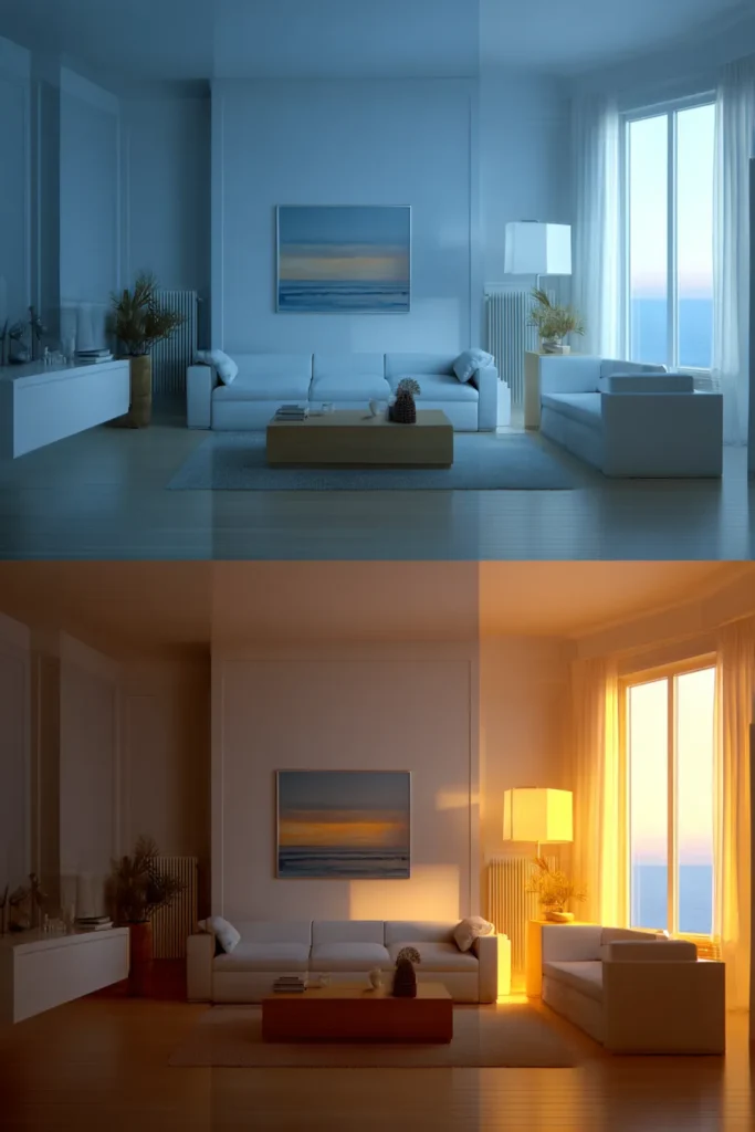 Color Temperature Throughout the Day