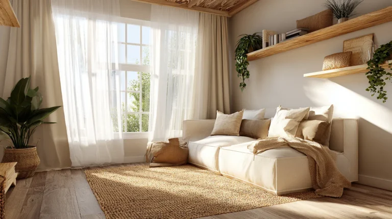 Cozy Budget Living Room