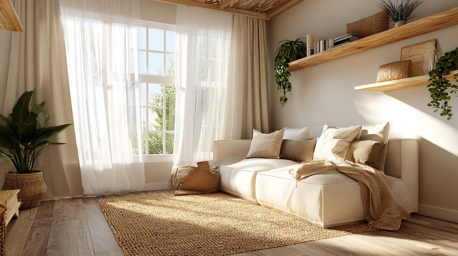 Cozy Budget Living Room