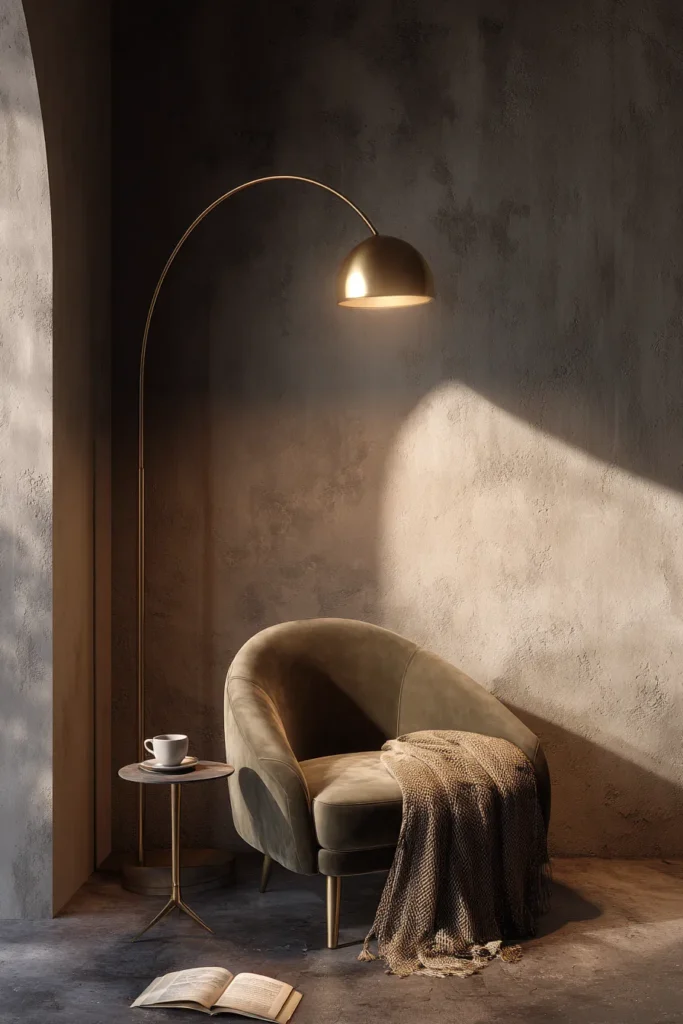 Cozy Reading Nook with Perfect Floor Lamp