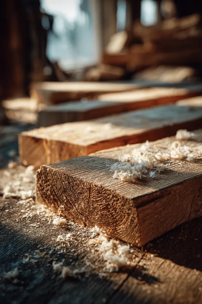 Cutting Wood Process
