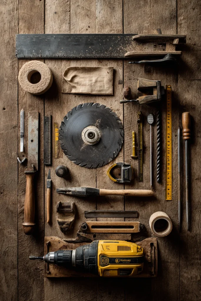 Essential Woodworking Tools Layout