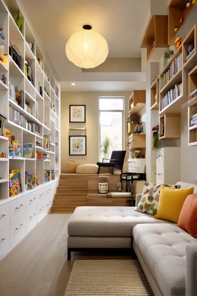 Evolving Multi-Stage Family Living Room