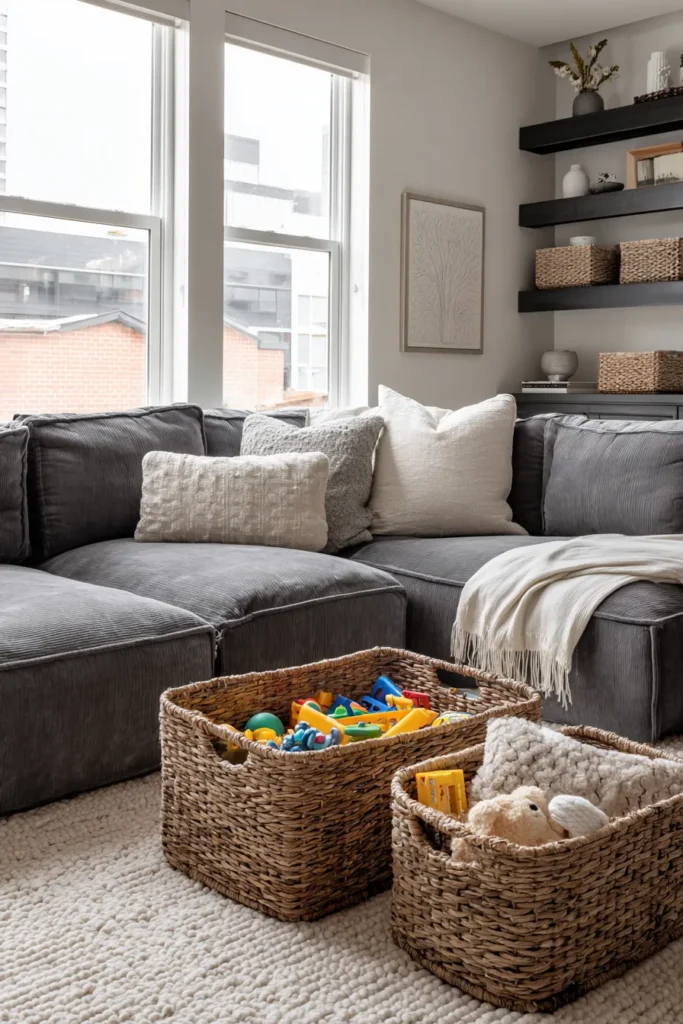 Family-Friendly Living Room