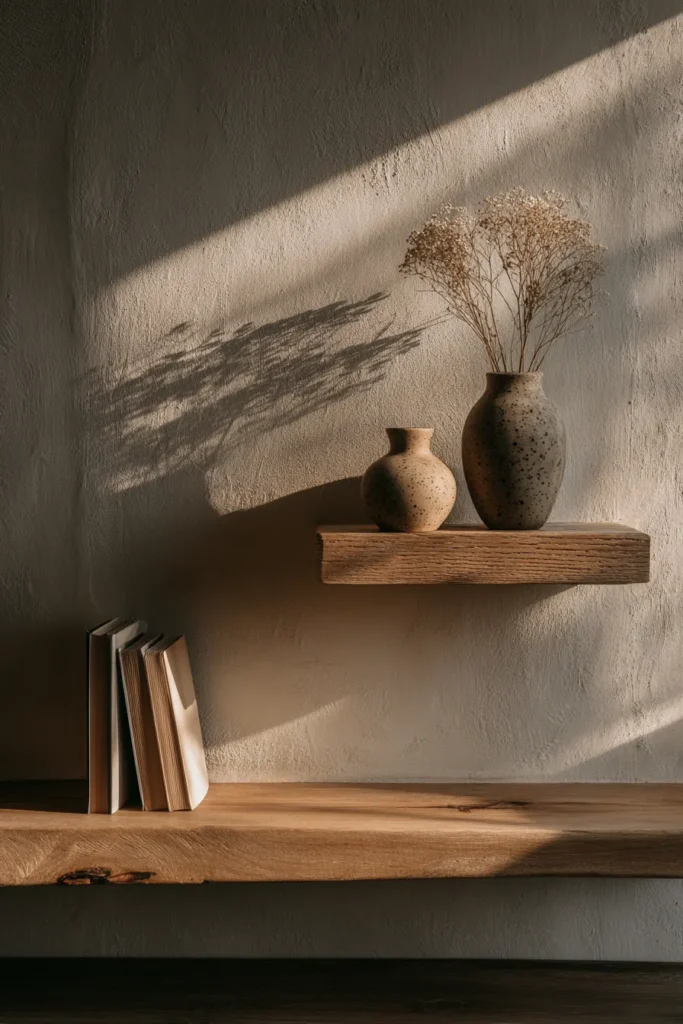 Finished Floating Shelf Installation