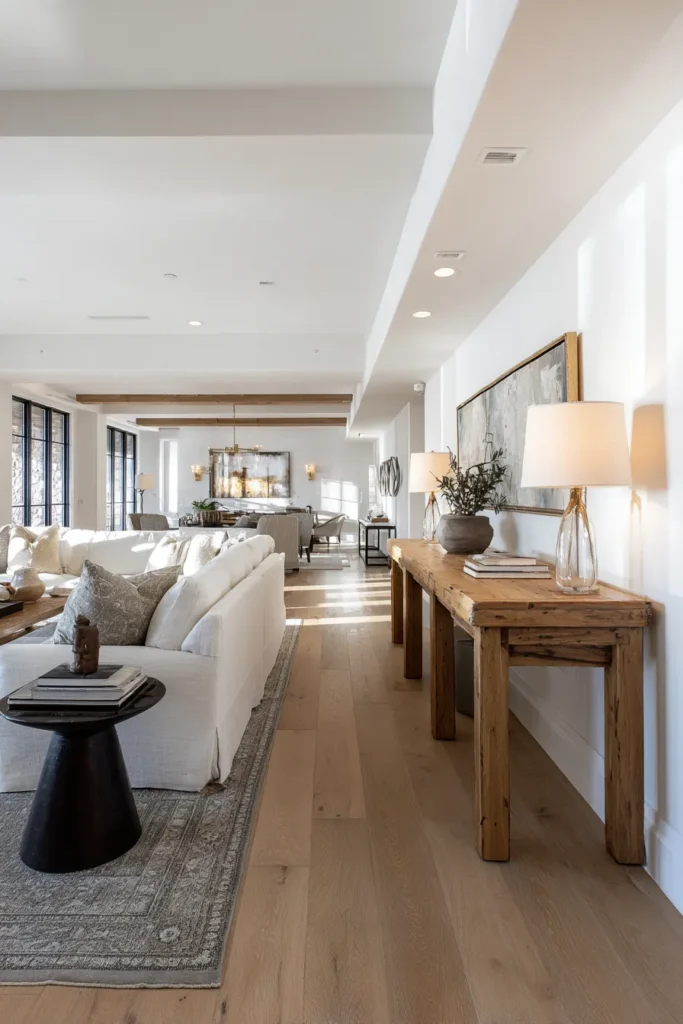 Floating Furniture Arrangement