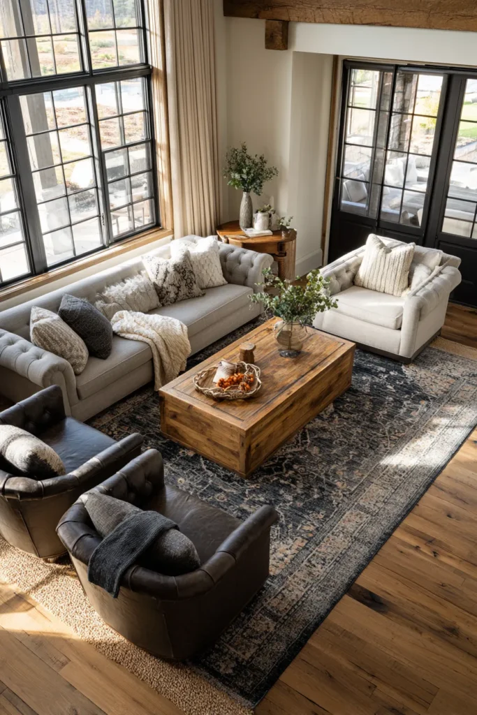 Furniture Arrangement and Flow
