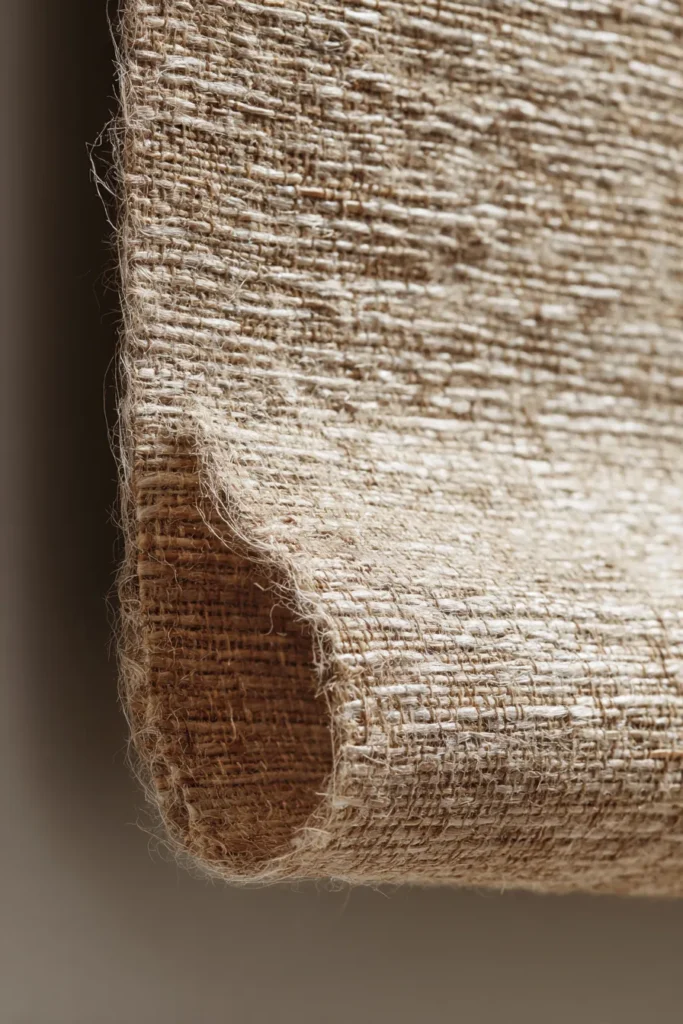 Grasscloth Textured Wallpaper
