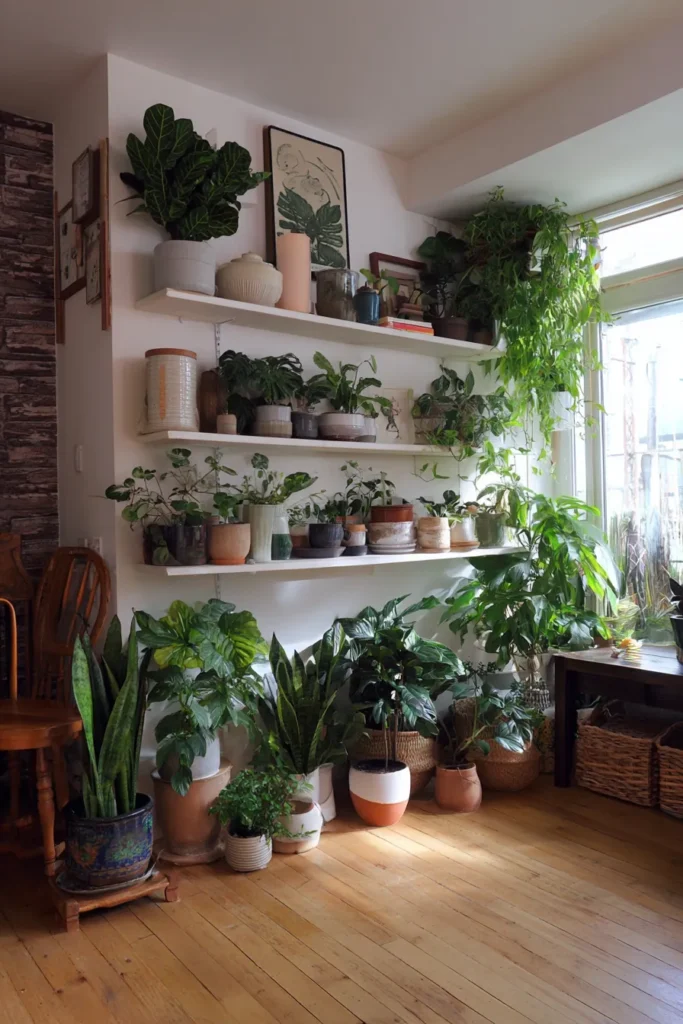 Indoor Plants and Greenery Display