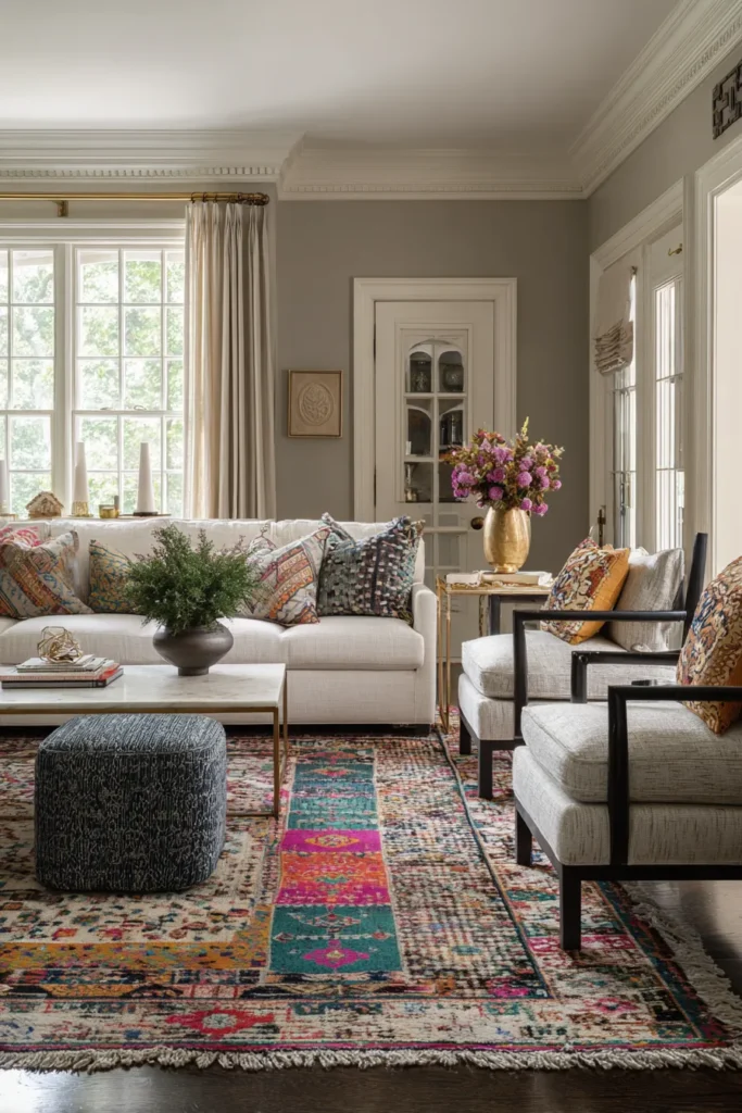 Layered Rug Styling