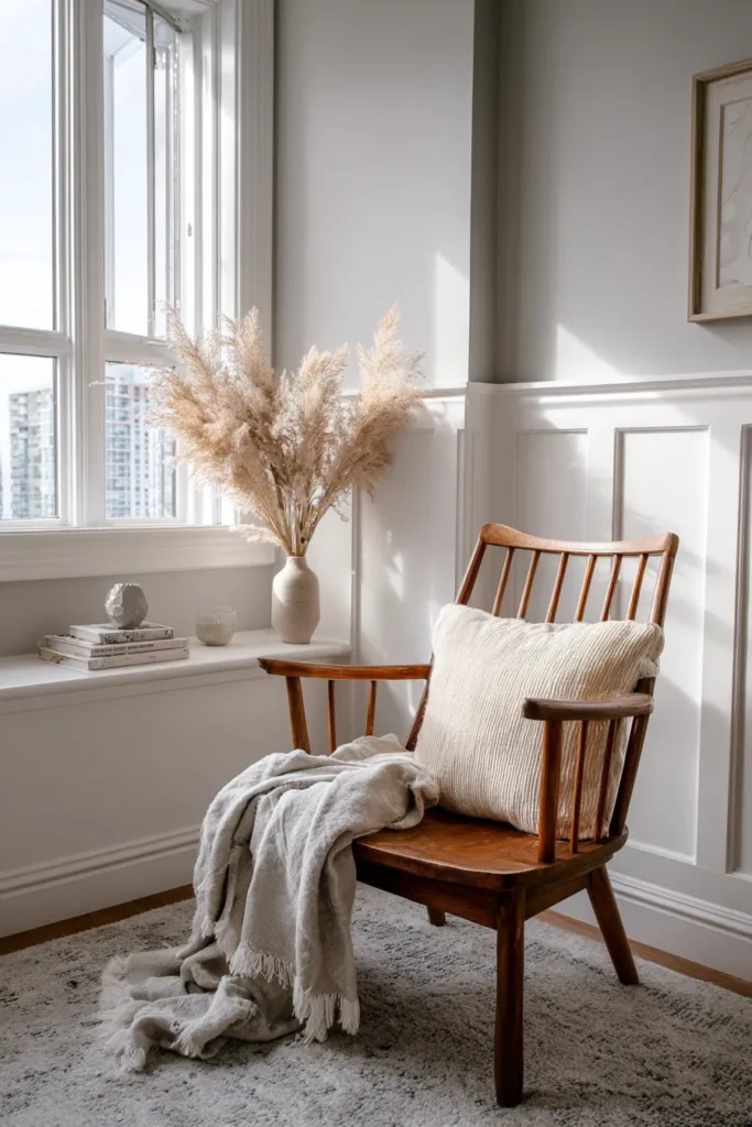 Light and Airy Small Living Space