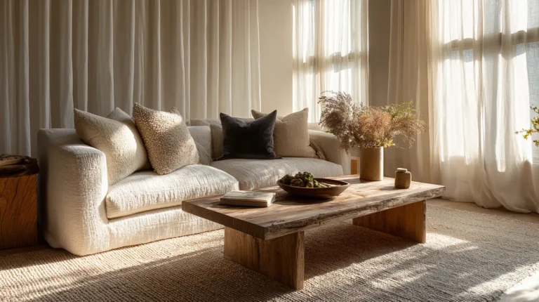 Luxurious Budget Rug in Modern Living Room