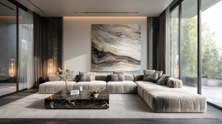 Luxury Living Room Showcase