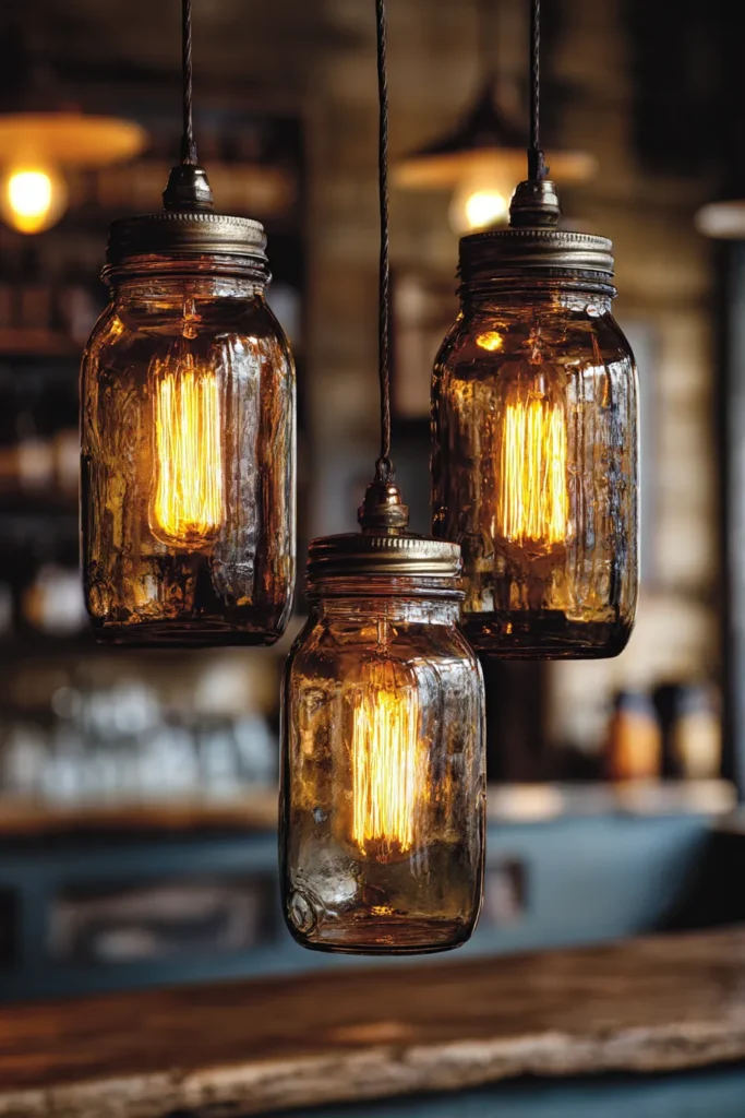 Mason Jar Pendant Collection