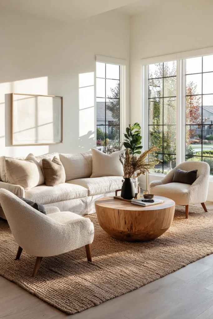Medium Living Room Perfect Rug Size