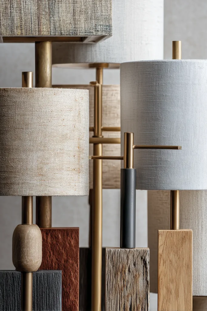 Metal Finishes and Shade Materials
