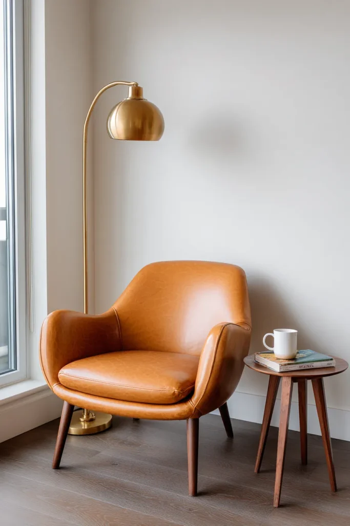 Mid-Century Modern Accent Chair Styling